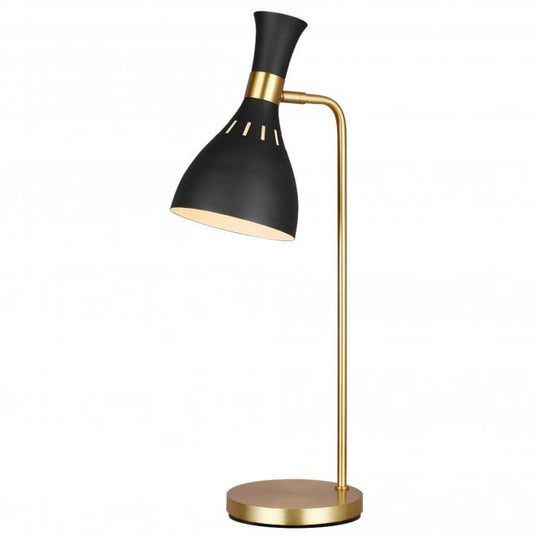 Joan 1 Light Table Lamp - Midnight Black