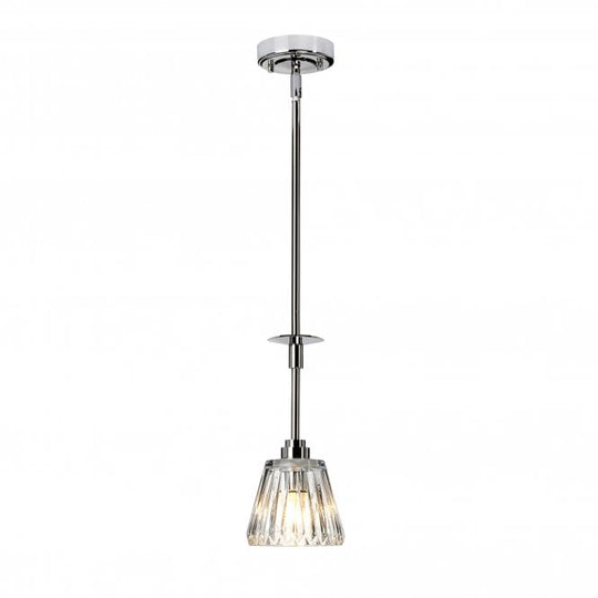 Agatha 1 Light Pendant - Polished Chrome