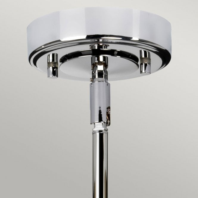 Agatha 1 Light Pendant - Polished Chrome