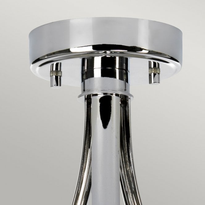 Falmouth 3 Light Semi Flush - Polished Chrome
