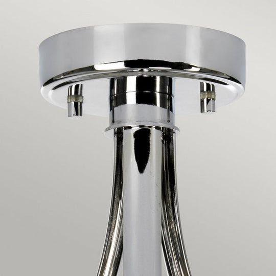 Falmouth 3 Light Semi Flush - Polished Chrome
