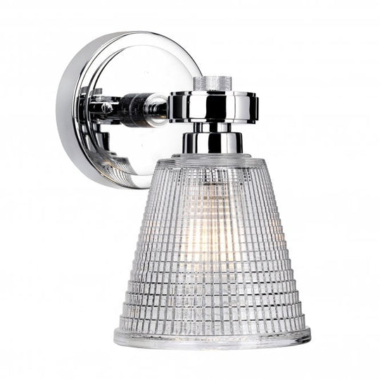 Gunnislake 1 Light Wall Light - Polished Chrome