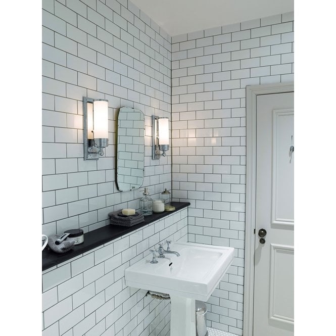 Worcester 1 Light Wall Light Polished Chrome