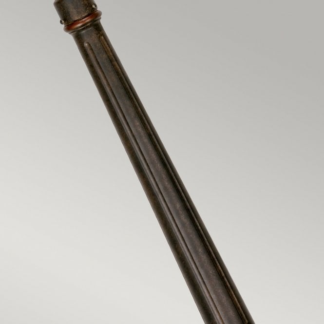 Baltimore 1 Light Pillar Weathered Bronze