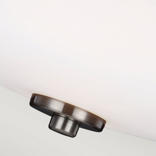 Evington 2 Light Semi-Flush - Satin Nickel