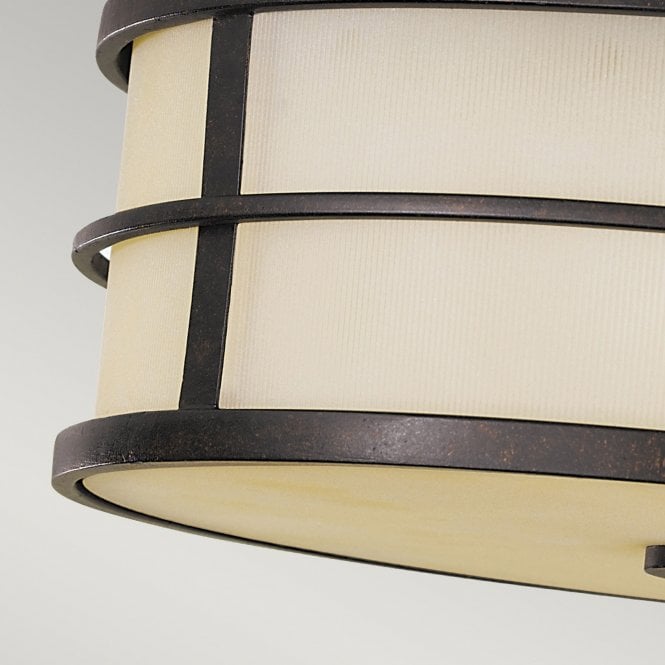 Fusion 3 Light Flush Mount Grecian Bronze