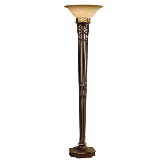 Opera 1 Light Torchiere Firenze Gold