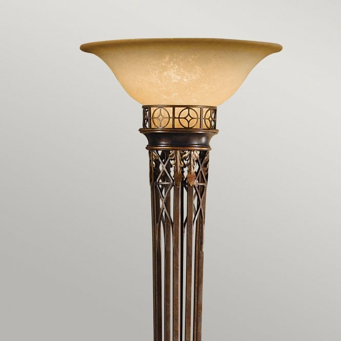 Opera 1 Light Torchiere Firenze Gold