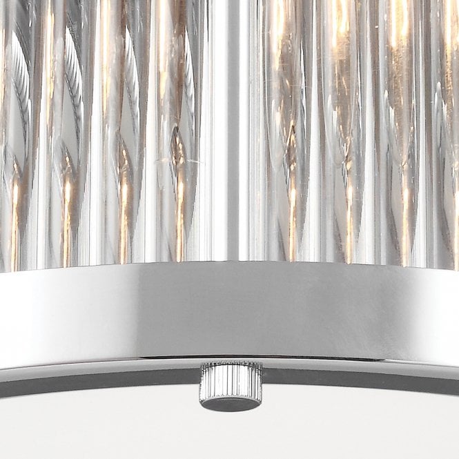 Paulson 2 Light Flush Mount Chrome