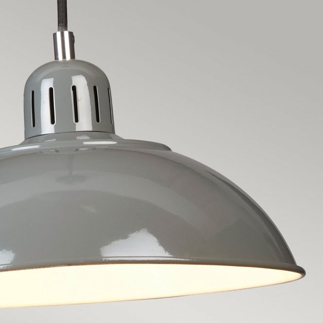 Franklin 1 Light Pendant - Grey