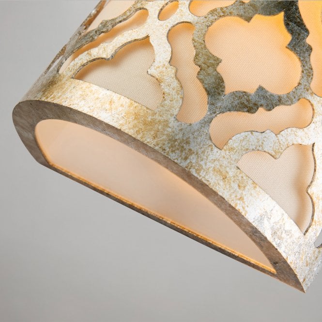 Arabella 1 Light Wall Light Distressed Gold