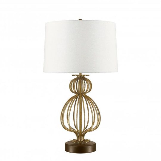 Lafitte 1 Light Table Lamp  - Distressed Gold