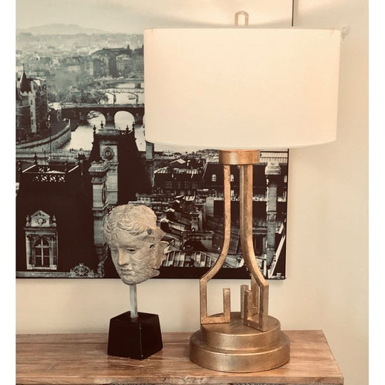 Lemuria 1 Light Table Lamp Distressed Gold
