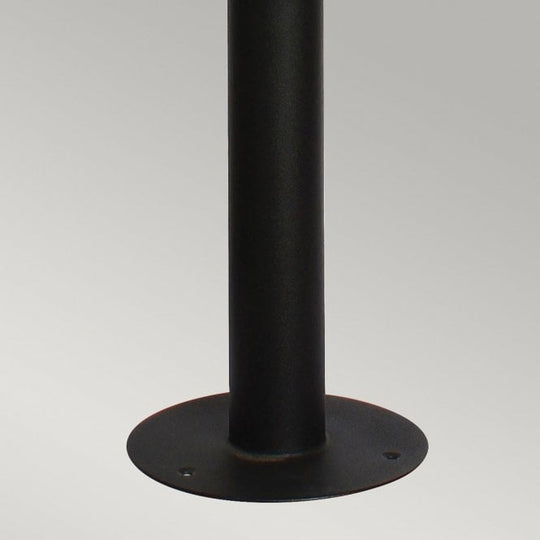 Helsingor 1 Light Bollard Lantern - Black