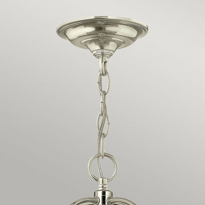 Gentry 6 Light Large Pendant - Polished Nickel