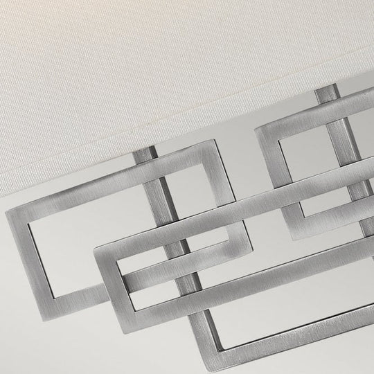 Lanza 2 Light Wall Light - Antique Nickel