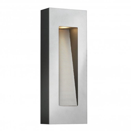 Luna Medium LED Wall Light - Titanium