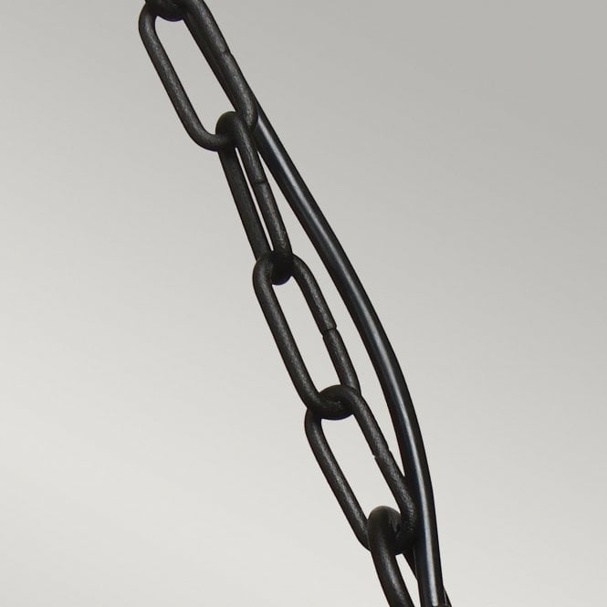 Klampenborg 1 Light Chain Lantern - Black