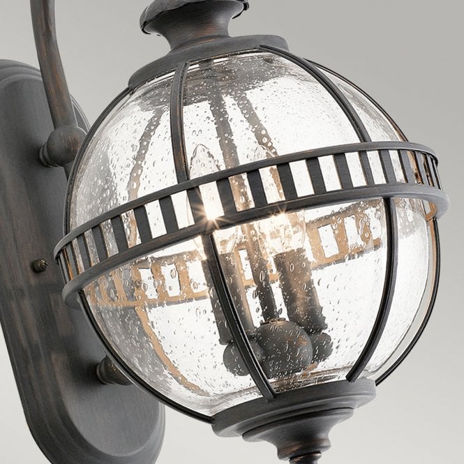 Halleron 2 Light Wall Lantern Londonderry