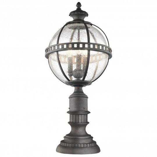 Halleron 3 Light Pedestal Lantern Londonderry