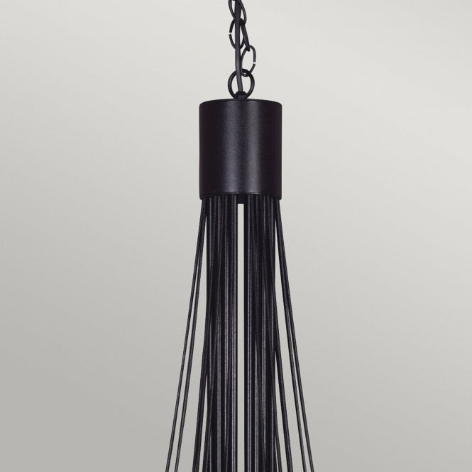 Carisbrooke 18 Light Chandelier with a Black finish