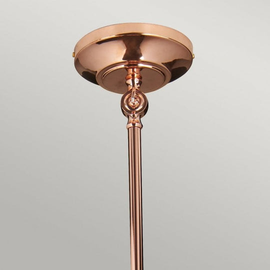 Provence 1 Light Wall Light/Pendant - Polished Copper