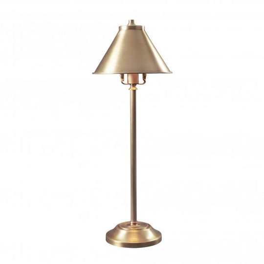 Provence 1 Light Stick Lamp - Aged Brass