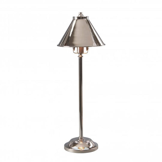 Provence 1 Light Stick Lamp - Polished Nickel