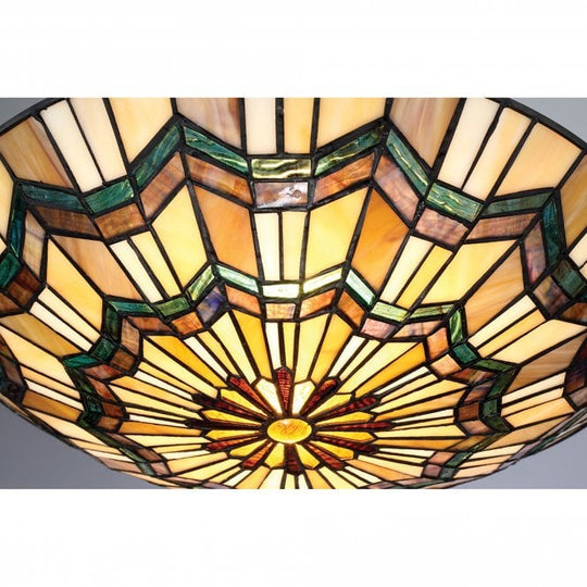 Alcott 2 Light Flush Mount Valiant Bronze