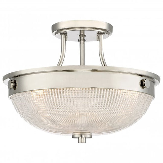 Mantle 2 Light Semi-Flush - Polished Nickel