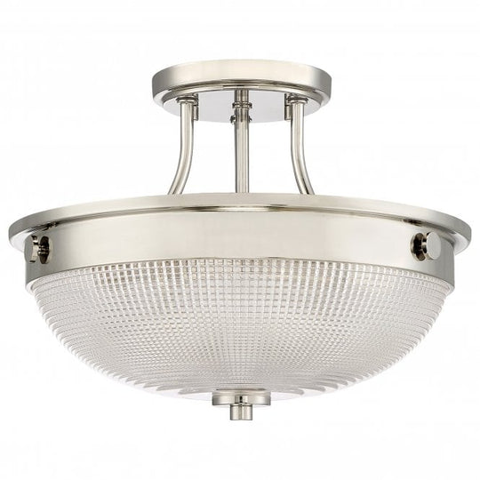 Mantle 2 Light Semi-Flush - Polished Nickel