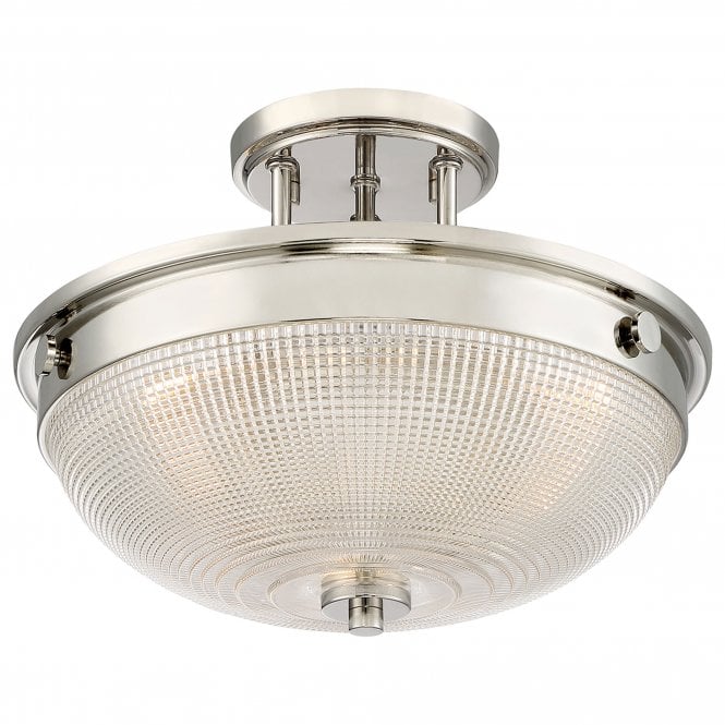 Mantle 2 Light Semi-Flush - Polished Nickel