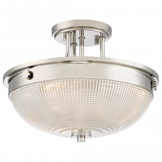 Mantle 2 Light Semi-Flush - Polished Nickel
