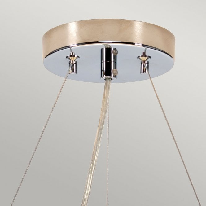 Pearce 14" Pendant with Polished Chrome Ceiling Pan