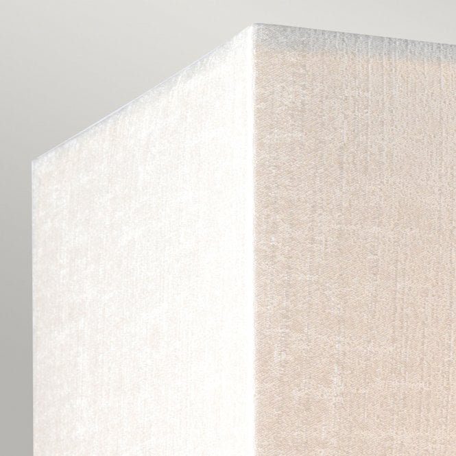 Riley Large Square Wall Light with Polished Chrome Back Plate