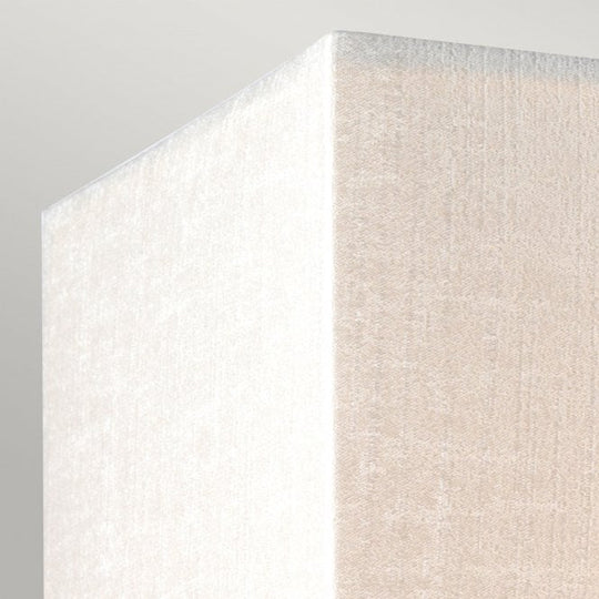 Riley Large Square Wall Light with Polished Chrome Back Plate