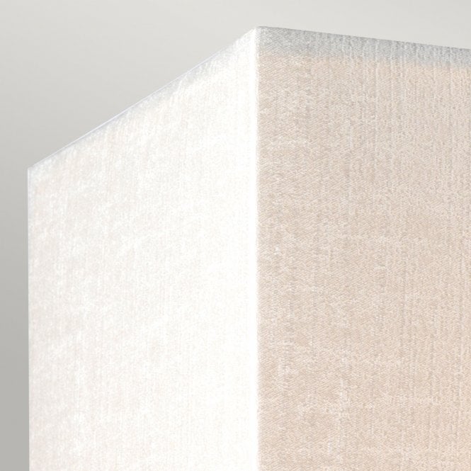 Riley Medium Square Wall Light with Aged Brass Back Plate