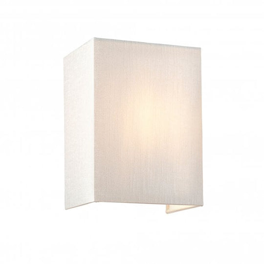 Riley Small Square Wall Light with Aged Brass Back Plate