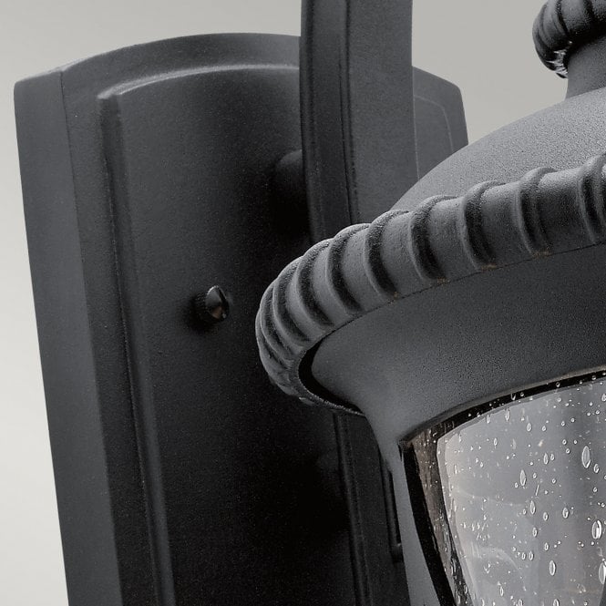 Admirals Cove 1 Light Wall Lantern Textured Black