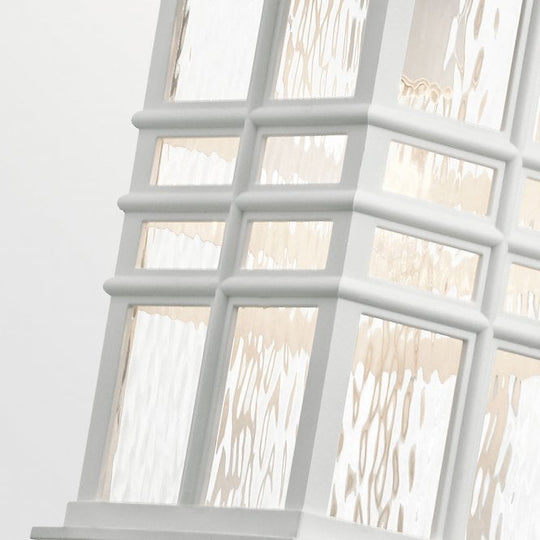 Beacon Square 1 Light Chain Lantern White