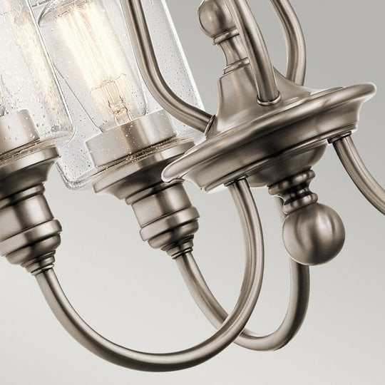 Waverly 3 Light Chandelier - Classic Pewter