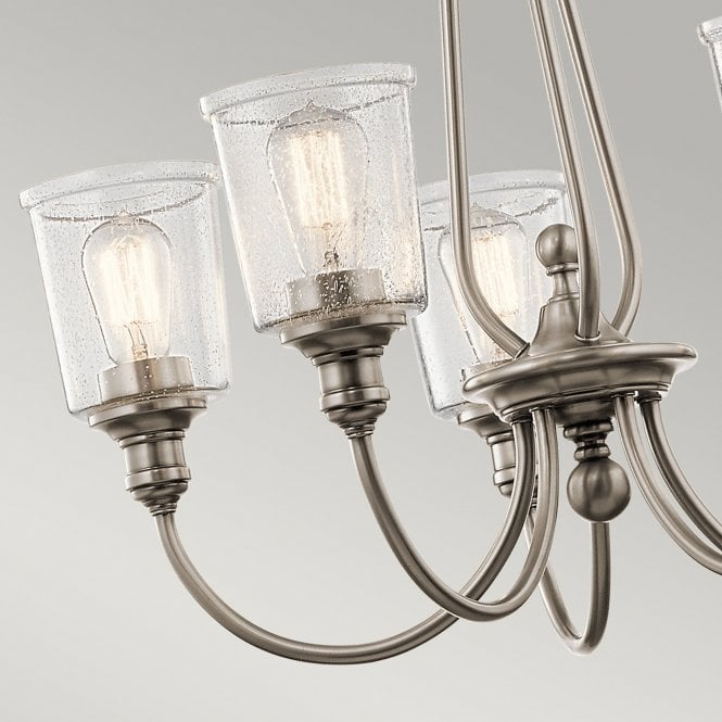 Waverly 5 Light Chandelier - Classic Pewter