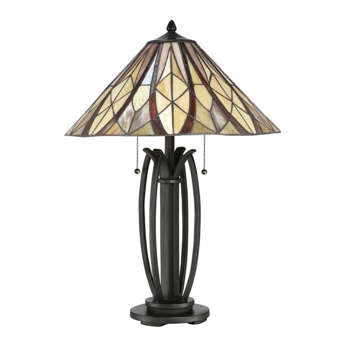 Victory Tiffany Table Lamp Valiant Bronze