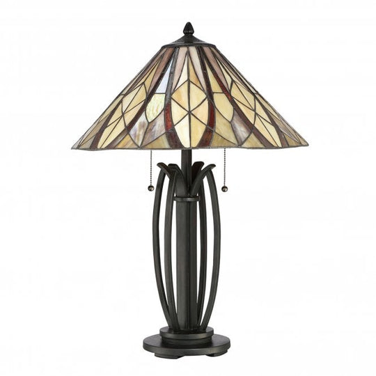 Victory Tiffany Table Lamp Valiant Bronze