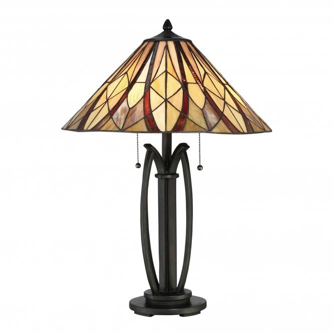 Victory Tiffany Table Lamp Valiant Bronze