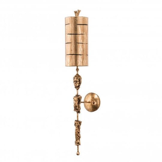 Fragment Gold 1Lt Wall Light Gold leaf