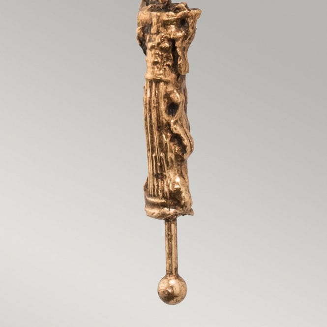 Fragment Gold 1Lt Wall Light Gold leaf