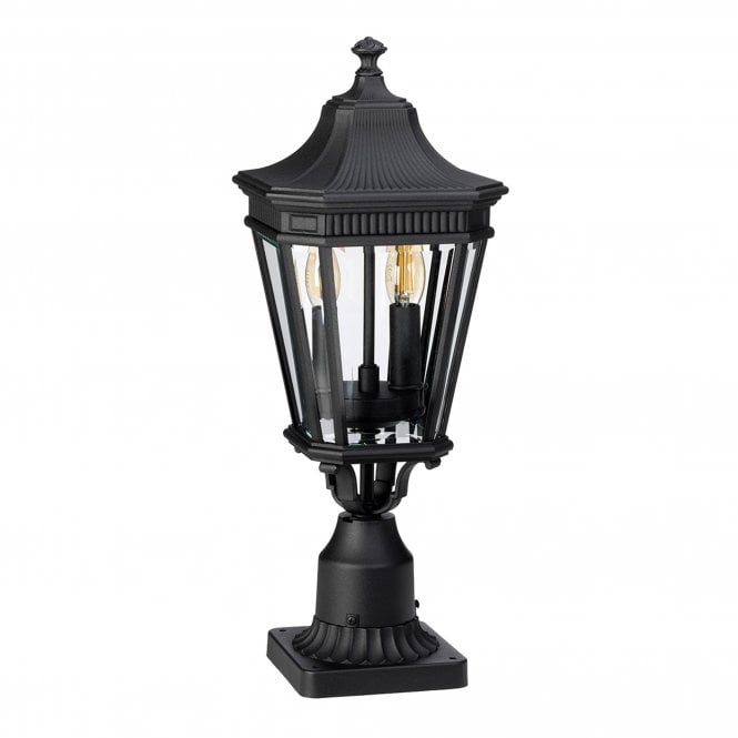 Cotswold Lane Medium Pedestal with a black finish