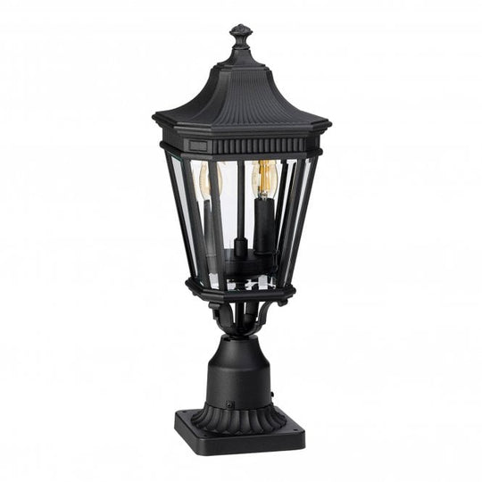 Cotswold Lane Medium Pedestal with a black finish