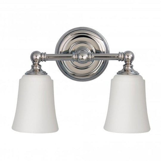 Huguenot Lake Above Mirror Light polished chrome finish